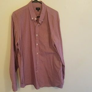 J. Crew Pink Button Up (XL)
